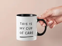 Personalised Inner colour mug